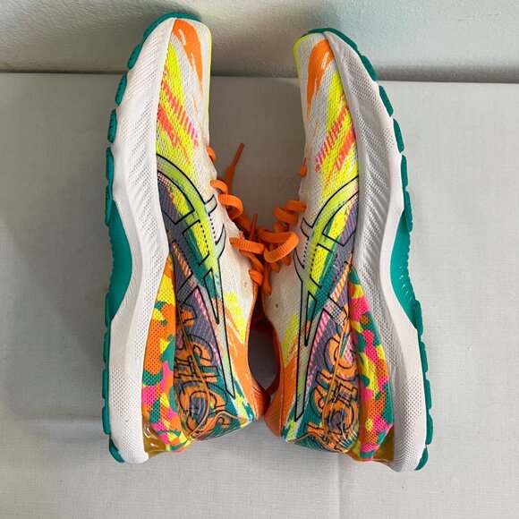 Asics Gel Nimbus 23 Running Shoes Sour Yuzu MSRP $150 Wmn's 8.5 1012B011-700 - Picture 8 of 12